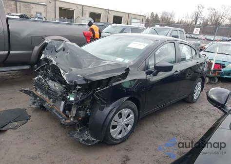 2022 Nissan Versa 1.6 S Xtronic Cvt from USA, damaged, VIN 3N1CN8DV2NL823481